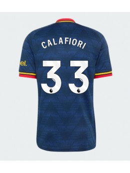 Arsenal Riccardo Calafiori #33 Auswärtstrikot 2026-27 Kurzarm Arsenal Riccardo Calafiori #33 Auswärtstrikot 2026-27 Kurzarm